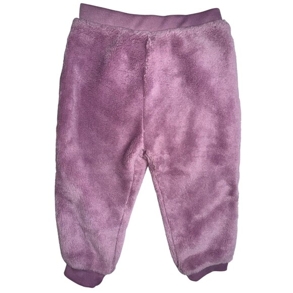 Pekkle Infant Girls 18 Month 4 Piece Set Flower Plush Top Bodysuit Pants New 18M - Picture 4 of 11